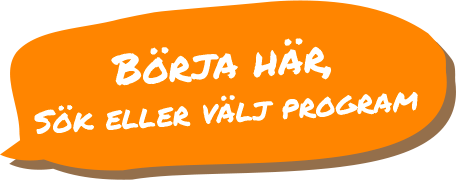 Börja här, sök eller välj program
